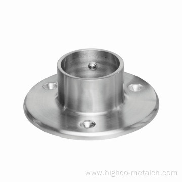 Stainless Steel Oval Wall Mount Base Flange